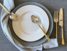Load image into Gallery viewer, Hammered Flatware Set of 16 Pieces
