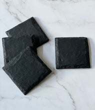 Load image into Gallery viewer, Black Slate Coaster

