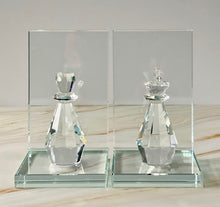 Load image into Gallery viewer, Crystal King &amp; Queen Bookends
