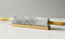 Load image into Gallery viewer, Marble Rolling Pin with Stand

